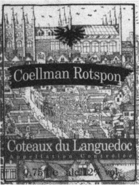 COELLMAN ROTSPON Logo (DPMA, 12/05/1990)