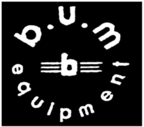 b u m equipment Logo (DPMA, 17.09.1992)