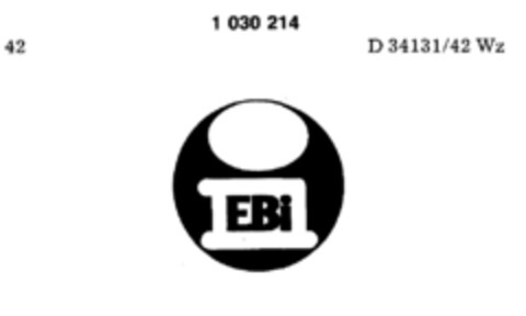 EBi Logo (DPMA, 12.06.1979)