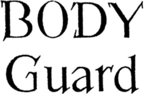 BODY GUARD Logo (DPMA, 15.09.1993)