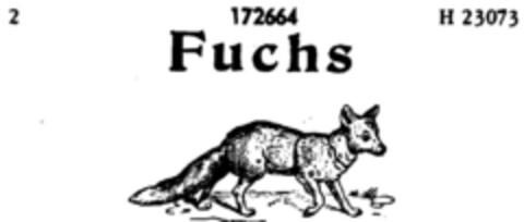 Fuchs Logo (DPMA, 07.07.1911)