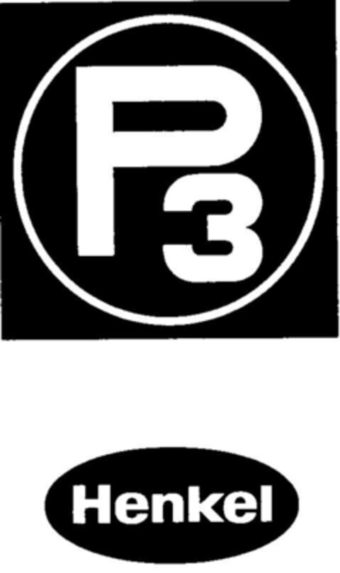 P 3 Henkel Logo (DPMA, 27.08.1970)