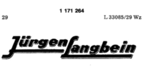 Jürgen Langbein Logo (DPMA, 12.01.1990)