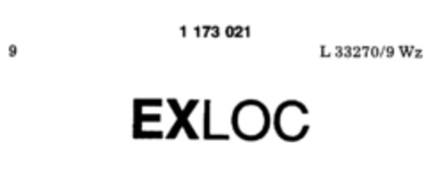 EXLOC Logo (DPMA, 26.02.1990)