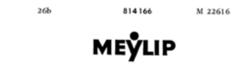 MEYLIP Logo (DPMA, 06.05.1964)