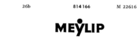 MEYLIP Logo (DPMA, 05/06/1964)