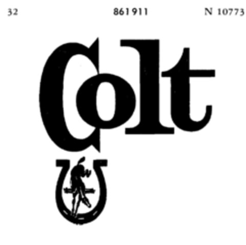 Colt Logo (DPMA, 12/29/1967)