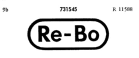 Re-Bo Logo (DPMA, 03.02.1959)