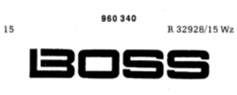 BOSS Logo (DPMA, 28.04.1976)