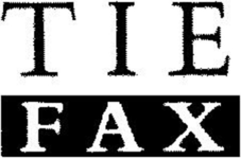 TIE FAX Logo (DPMA, 23.11.1989)