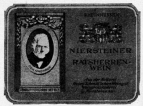 NIERSTEINER RATSHERRENWEIN Logo (DPMA, 26.06.1942)