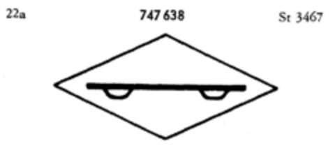 747638 Logo (DPMA, 01.03.1957)