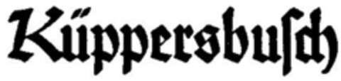 Küppersbusch Logo (DPMA, 23.06.1954)