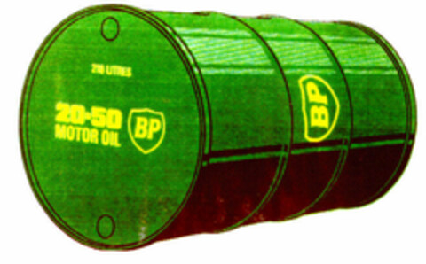 BP 20.50 MOTOR OIL Logo (DPMA, 06/27/1990)