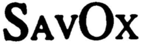 SAVOX Logo (DPMA, 14.03.2000)