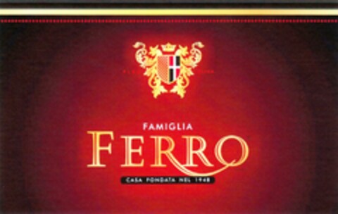 FAMIGLIA FERRO Logo (DPMA, 20.10.2008)