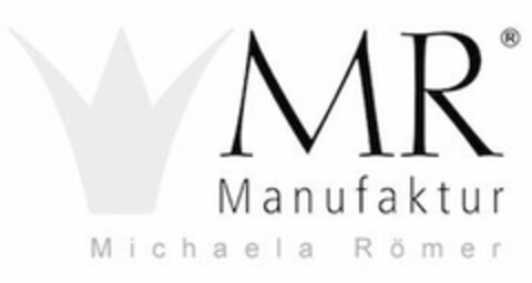 MR Manufaktur Michaela Römer Logo (DPMA, 07/16/2013)