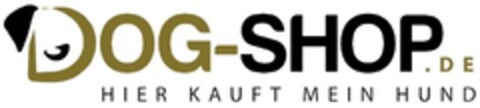 DOG-SHOP.DE HIER KAUFT MEIN HUND Logo (DPMA, 03.06.2014)