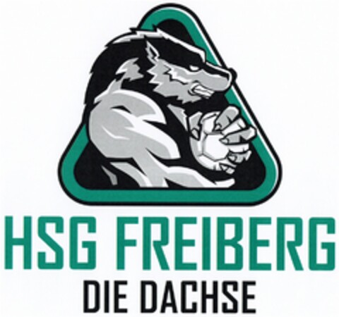 HSG FREIBERG DIE DACHSE Logo (DPMA, 12.12.2014)