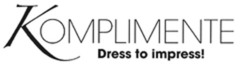 KOMPLIMENTE Dress to impress! Logo (DPMA, 02.02.2017)