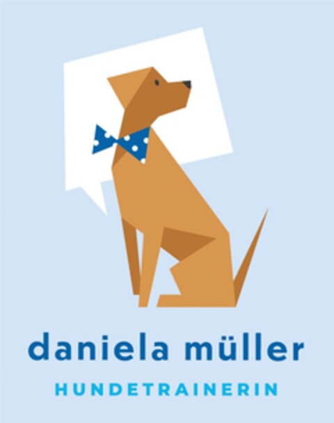 daniela müller HUNDETRAINERIN Logo (DPMA, 06.07.2018)