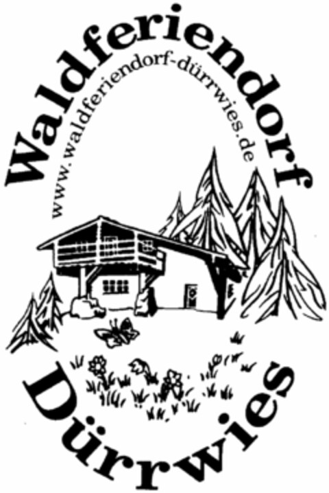 Waldferiendorf Dürrwies www.waldferiendorf-dürrwies.de Logo (DPMA, 08/18/2003)