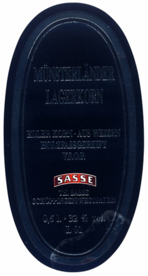 SASSE MÜNSTERLÄNDER LAGERKORN Logo (DPMA, 28.01.2005)