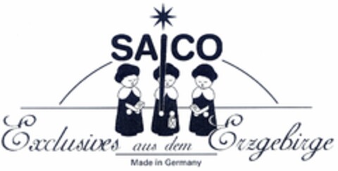 SAICO Exclusives aus dem Erzgebirge Logo (DPMA, 05/23/2005)