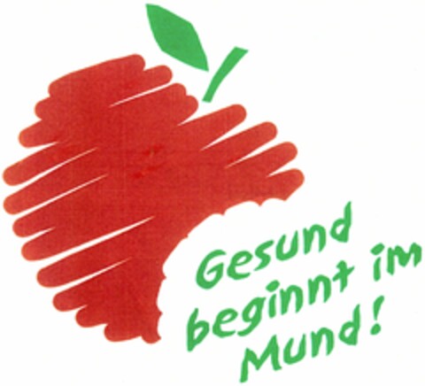 Gesund beginnt im Mund Logo (DPMA, 17.07.2006)