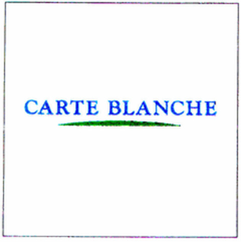 CARTE BLANCHE Logo (DPMA, 31.12.1994)