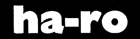 ha-ro Logo (DPMA, 28.01.1997)