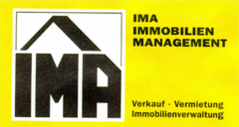 IMA IMMOBILIEN MANAGEMENT Logo (DPMA, 11.05.1999)