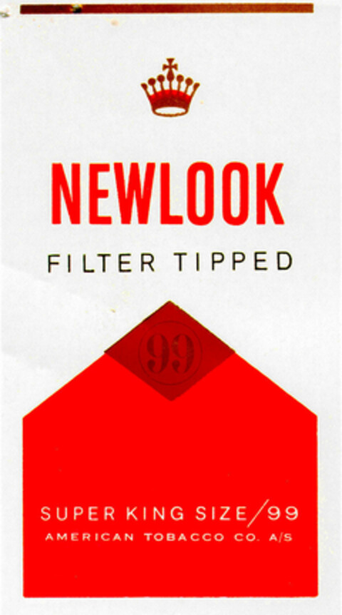 NEWLOOK FILTER TIPPED SUPER KING SIZE/99 Logo (DPMA, 07/05/1968)