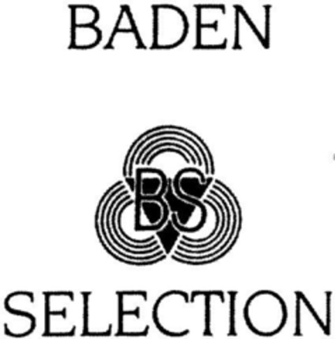 BADEN BS SELECTION Logo (DPMA, 22.02.1993)