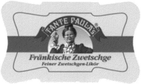 TANTE PAULA'S Fränkische Zwetschge Logo (DPMA, 03/16/1993)
