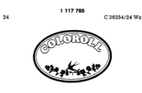 COLOROLL Logo (DPMA, 19.03.1987)
