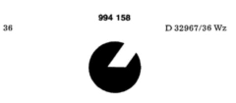 994158 Logo (DPMA, 28.12.1978)