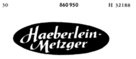 Haeberlein-Metzger Logo (DPMA, 10/03/1968)