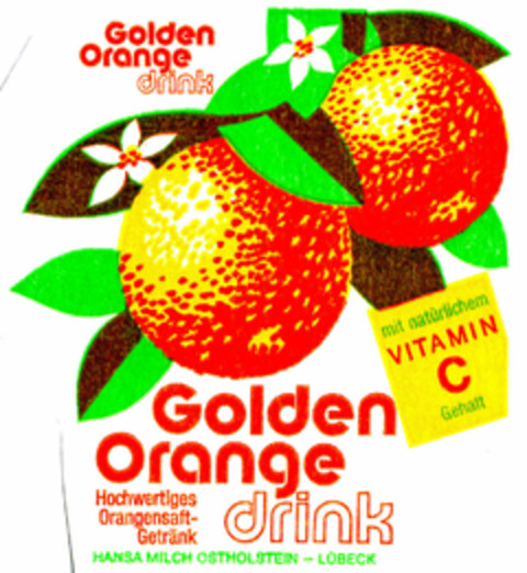 Golden Orange drink Logo (DPMA, 06/02/1972)