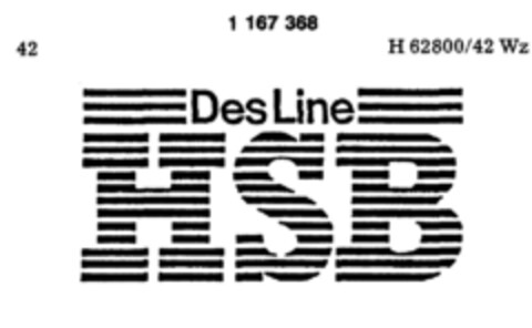 HSB DesLine Logo (DPMA, 29.12.1989)