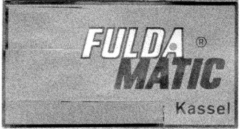 FULDA MATIC Kassel Logo (DPMA, 22.06.1984)