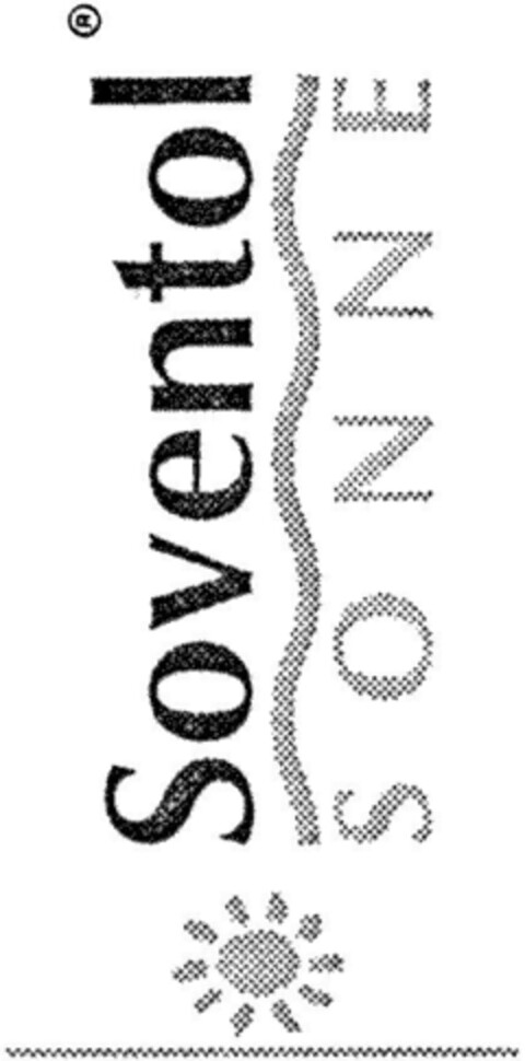 Soventol SONNE Logo (DPMA, 03.09.1993)