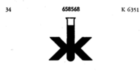 658568 Logo (DPMA, 05/06/1953)