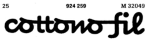 cottonofil Logo (DPMA, 18.11.1969)