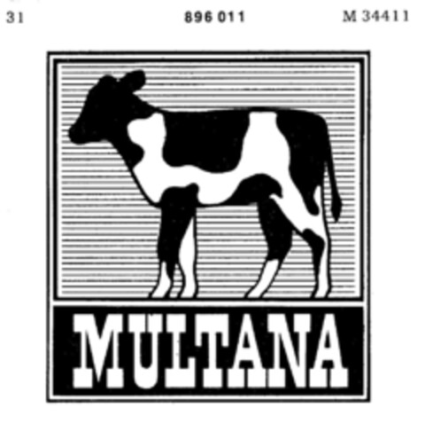 MULTANA Logo (DPMA, 06/29/1971)