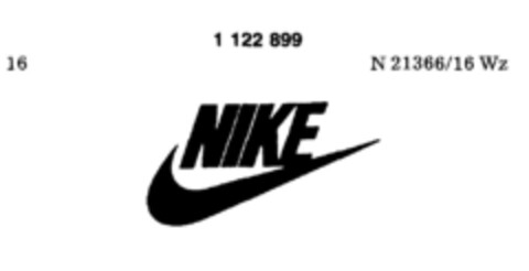 NIKE Logo (DPMA, 10.12.1987)