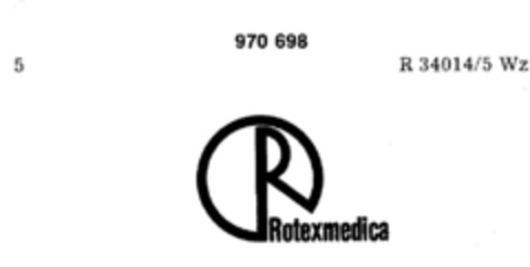 Rotexmedica Logo (DPMA, 20.04.1977)