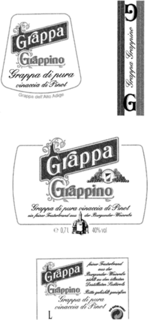 Grappa Grappino Logo (DPMA, 12.10.1992)