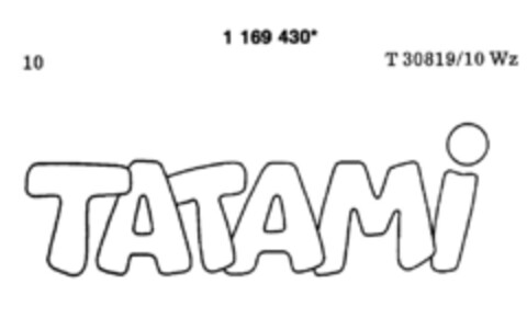 TATAMI Logo (DPMA, 01.09.1990)