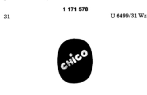 CHICO Logo (DPMA, 08/06/1985)